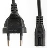 shortix Short Power Cable (Power Cable with Euro Flat Plug
