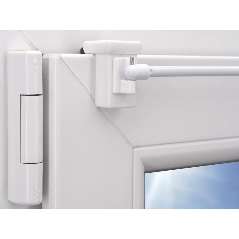 Dekondo - 20x Decorative Window Hooks for Window Decoration White