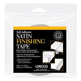Lineco/University Products - Satin Cloth Tape - Ivory