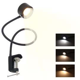 GLAMIGHT Rechargeable Cordless LED Desk Lamp with Touch Control and Eye Protection - Perfect for Home Office, Workshop, Reading, Camping, BBQ, and Travel