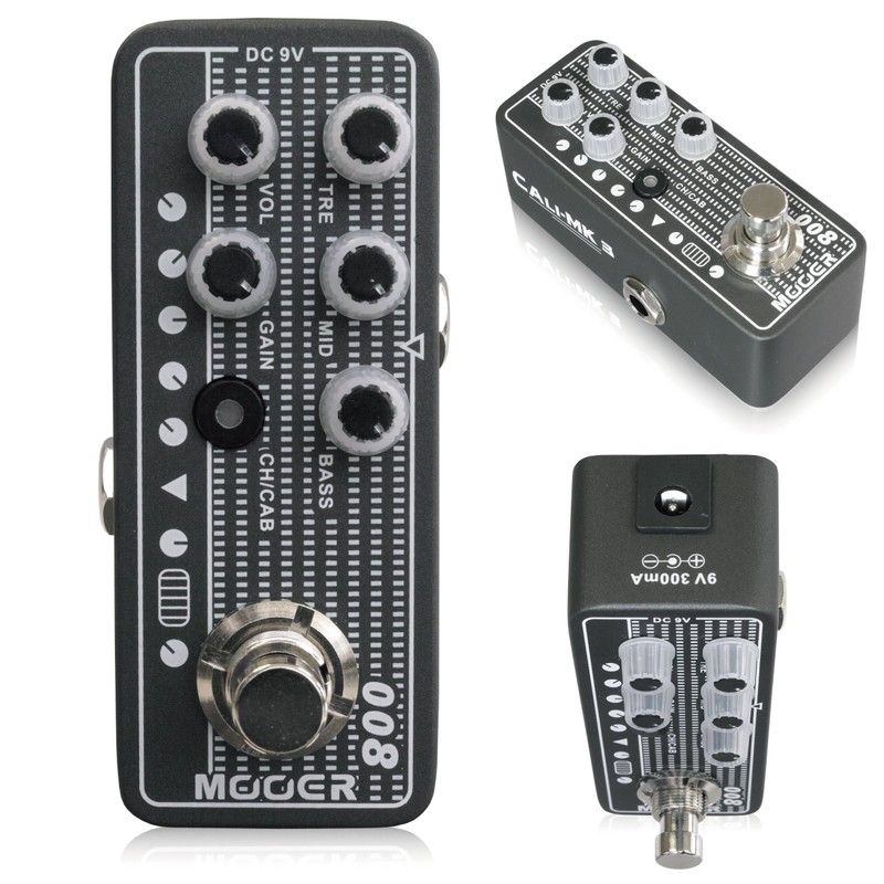 Mooer Micro Preamp 008 Preamplifier gita-efekuta-