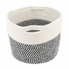 Foldable Laundry Basket Multipurpose Large Capacity Cotton Linen Woven Collapsible