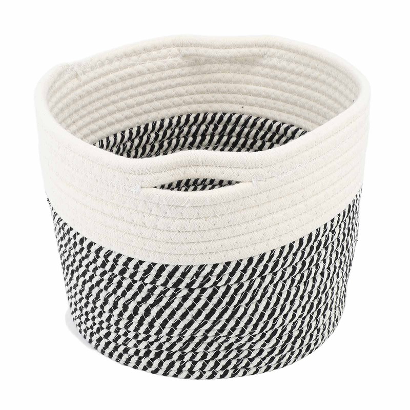 Foldable Laundry Basket Multipurpose Large Capacity Cotton Linen Woven Collapsible