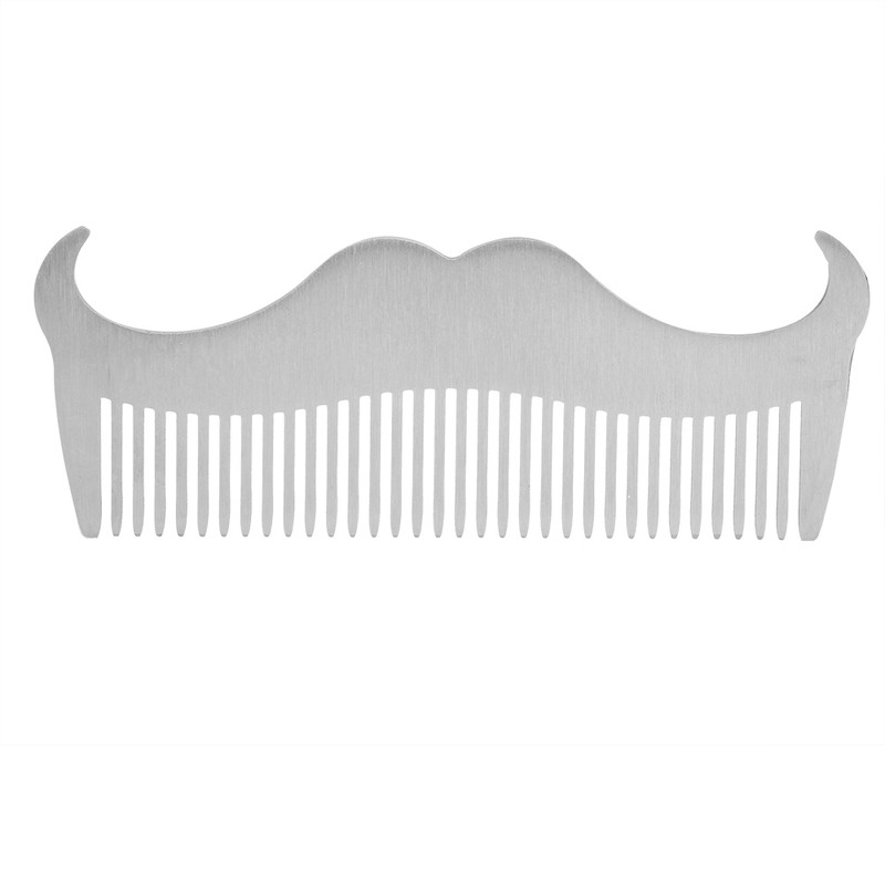 6pcs Beard Kit Shaving Knife Blade Beard Brush Scissors Storage