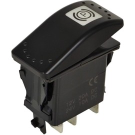 Unbranded Parking Brake Rocker Switch for Cat 246B 268B 236B 216 236 216B SERIE 257 232