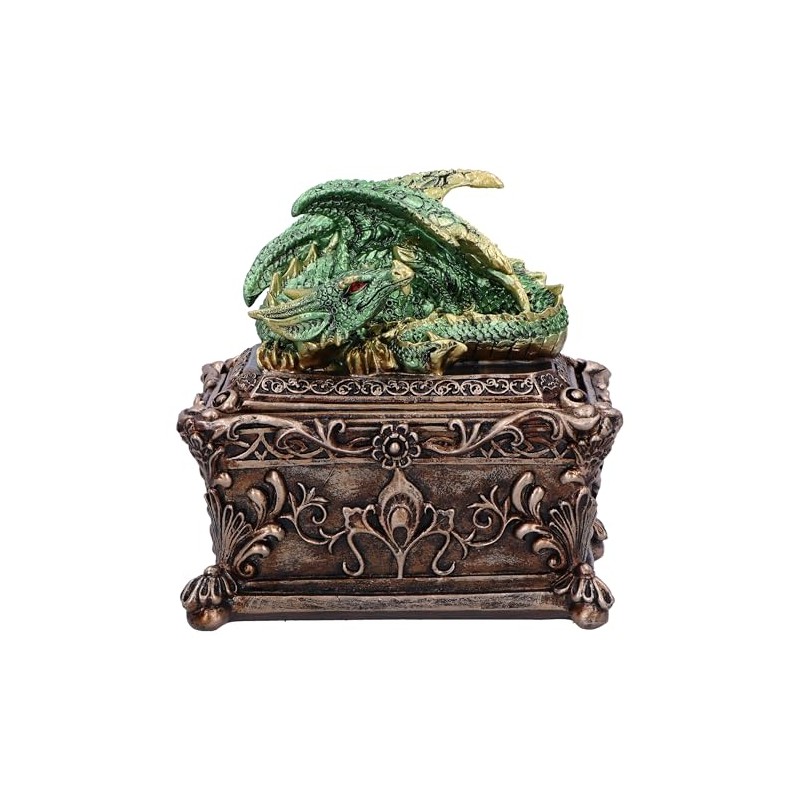 Nemesis Now Guardian of the Hoard Dragon on Box 13cm,