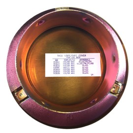 Tyco RFII White Flat Cover Plate - 139 Degrees