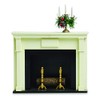 Byers' Choice Fireplace with Candelabrum #629A