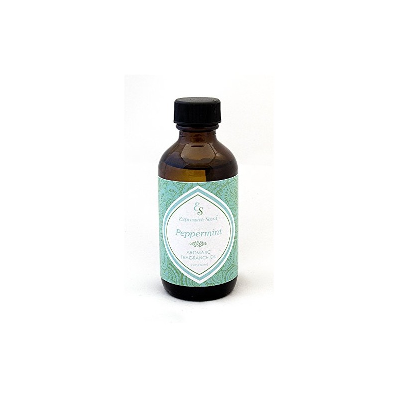 2 Pack Peppermint 2oz Scented Home Fragrance Essential Oil by