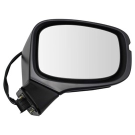 TRQ Right Mirror with Heat Manual Folding with Memory Passenger Side Compatible with 2018-2023 Honda Odyssey HO1321321