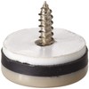 Shepherd Hardware 9456 7/8-Inch Round, Adhesive Slide Glide Furniture Sliders,