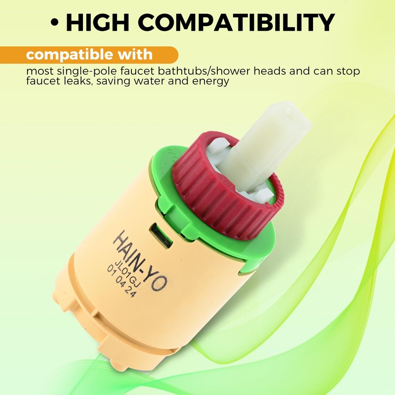 Mgoodoo HJ-40 (JL01GJ) Shower Cartridge Replacement Fit for 40mm Diameter