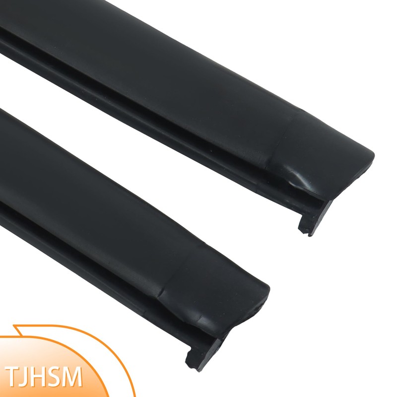 TJHSM Black Convertible Top Weatherstrip Seals Rubber Replacement for Mustang
