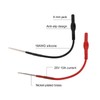 2PCS 4mm Spoon Power Probe Accessories Back Probe Test Lead