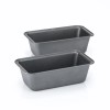 Unbranded Nonstick Mini Loaf Pans 2 Pack Carbon Steel Bakeware