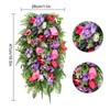 Artificial Flower Wreath Wreath with Lilacs Hyacinths Hydrangeas Spring Summer