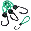 iwobi 12 Pcs Elastic Straps with Spiral Hook,Bungee Hook Ties,Tarpaulin