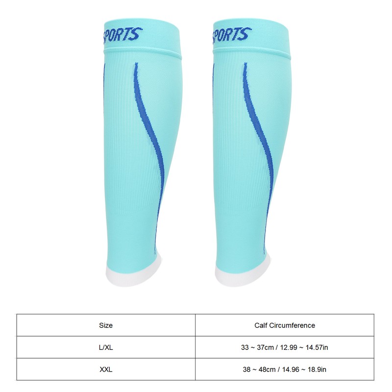 Calf Compression Sleeves Breathable Reduce Pain Breathable Moisture Wicking Relieve
