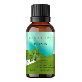 Aceite Esencial Menta Piperita Bnature 100% Puro 30 Ml