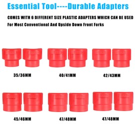 MiKaFex 14PC Motorcycle Bike Fork Seal Driver Tool Kit for 35mm 36mm 40mm 41mm 42mm 43mm 45mm 46mm 47mm 48mm 49mm 50mm