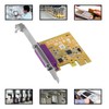 XRIKUI PCIe to Parallel Port Card, 1-Port LPT Adapter with
