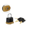 Topteng Padlock Pad Lock W/3 Keys Suitable for Caterpillar (CAT)