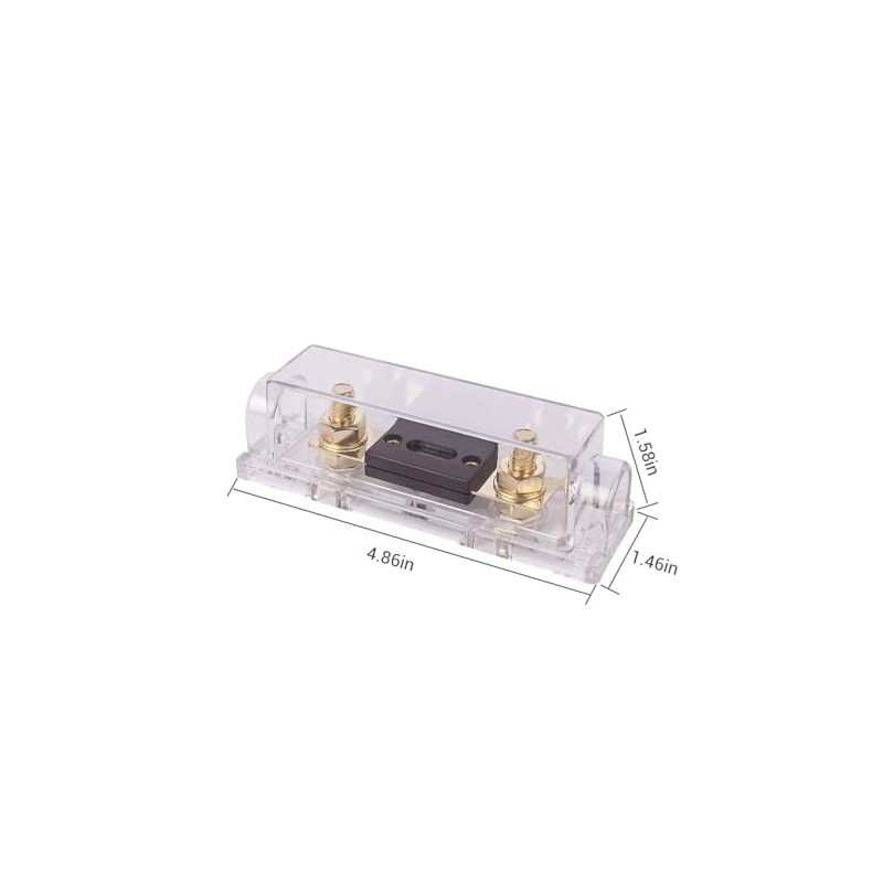 Renogy 400A Set w Holder ANL Fuse