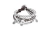 Uno de 50 WHAT A MESS Bracelet, Sterling Silver-Plated, Handcrafted
