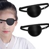 JUJUGO Eyepatch Set of 2 Eyepatches, One Eyepatch, For Both