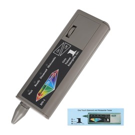 2-in-1 Diamond & Moissanite Tester Pen, Professional Real Diamonds Detector Moissanite Tester Pen,High Accuracy Diamond Tester Pen Jeweler Tool Gem Tester for Diamond Moissanite