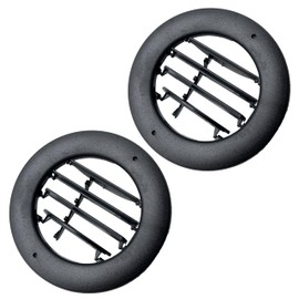 Grungelweal 1 Pair Headliner Ceiling Roof AC Heat Air Vent Outlet,Louvre Vent Air Compatible with 2011-2014 Lincoln Navigator Ford Expedition Air Vent Headliner Round Duct Roof Vent BL1Z-19893-AA