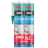 Akfix 100E RTV Translucent Silicone Caulk (2x10.1 fl.oz.) - 100%