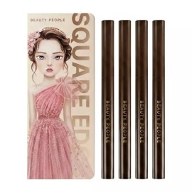 Beauty People 뷰티피플 철벽녀 스퀘어 엣지 아이 라이너 스퀘어 브라운X4개 Beauty People Squared Edge Brown Eyeliner 4pcs