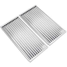 Criditpid Grill Emitter Plates for Charbroil Tru-Infrared 463644220, 463642316, 463245518, 463632520 Gas Grill, G362-2100-W1, G369-0030-W2 Stainless Steel Cooking Grates for Char-Broil.
