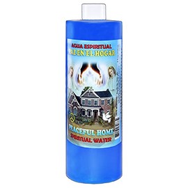 MISTIC 1 BOTTLE PEACEFUL HOME SPIRITUAL WATER-PAZ EN EL HOGAR AGUA ESPIRITUAL 16OZ - MAGICK PAGAN