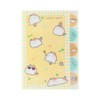 Sunstar Bungu S2172909 Zundo Cat Clear File, 5 Pockets, Flyer