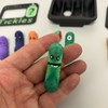 Articulating pickle four pack 3-D printed figurines