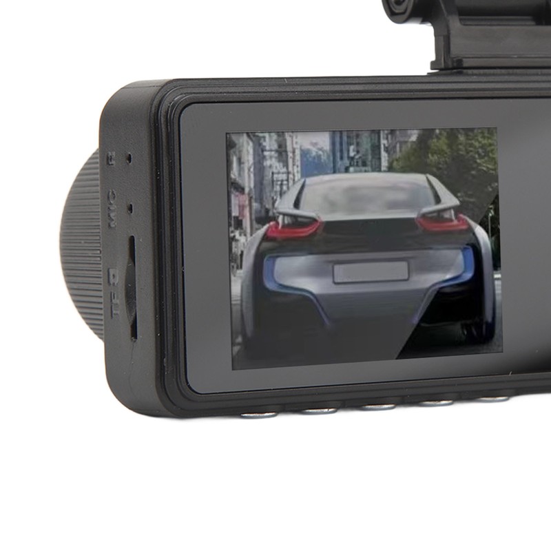 1080P Dash Cam with Triple Lens 2 Inch IPS Display