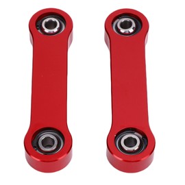 Luocute Motorcycle Stabilizer Rod End Links, Billet Aluminum Front Sway Bar End Links Heim Joint End Links For Ryker 600 900 Rally Sport (Red)