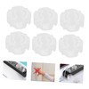 Hohopeti 20pcs Clear Electrical Power Outlets Cover Light Switch Cap