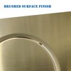 VALLVATER Dual-Flush Actuator Plate Compatible with Geberit 115.770.46.6, Brushed Gold