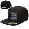 Snapback Thin Blue Line Subdued Hat