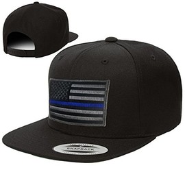 Snapback Thin Blue Line Subdued Hat