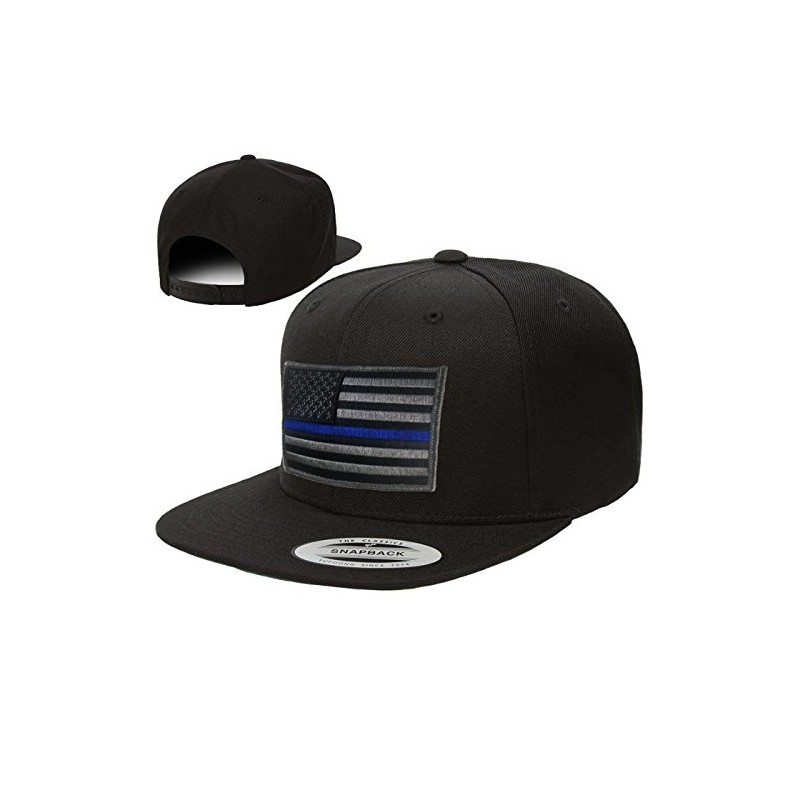 Snapback Thin Blue Line Subdued Hat