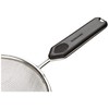 Fackelmann Metal/Plastic Strainer, Tinplate Black/Silver, 34 x 16 x 7
