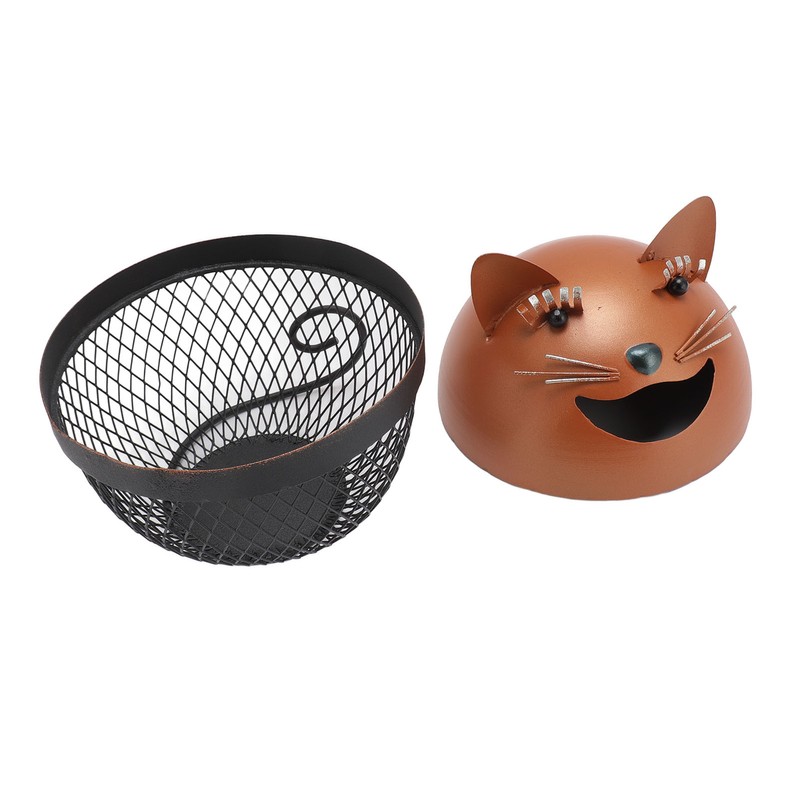 Metal Cat Piggy Bank Innovative Cute Cartoon Fun Cat Shaped