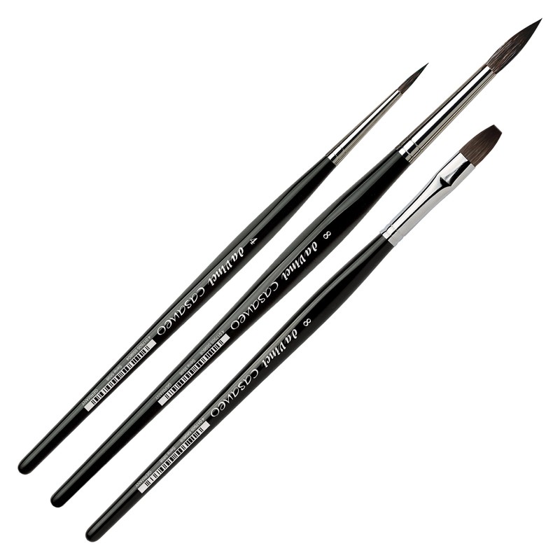Da Vinci 5386 Series Water Colour Painting Brush Set, Bristle,