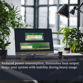 RigidRAM 8GB RAM-8GDR4-LD-2133 Replacement for Qnap DDR4 2133MHz UDIMM Memory for TVS-1282T3 288-Pin