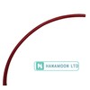 1 Metre Length of Red PVC Electrical Wire Sleeving 3mm