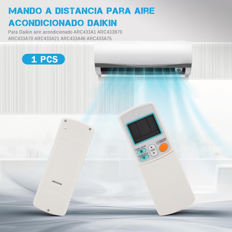 ASHATA Replacement Remote Control Air Conditioning, High Quality Wear-Resistant Air